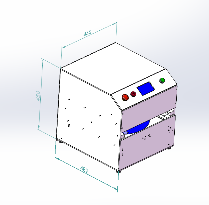 晶圆解胶用UV-LED固化机